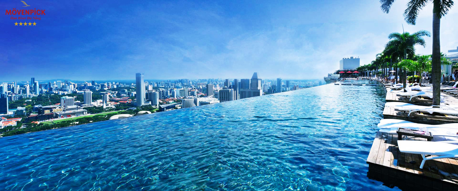 Bể bơi vô cực Movenpick Đà Nẵng