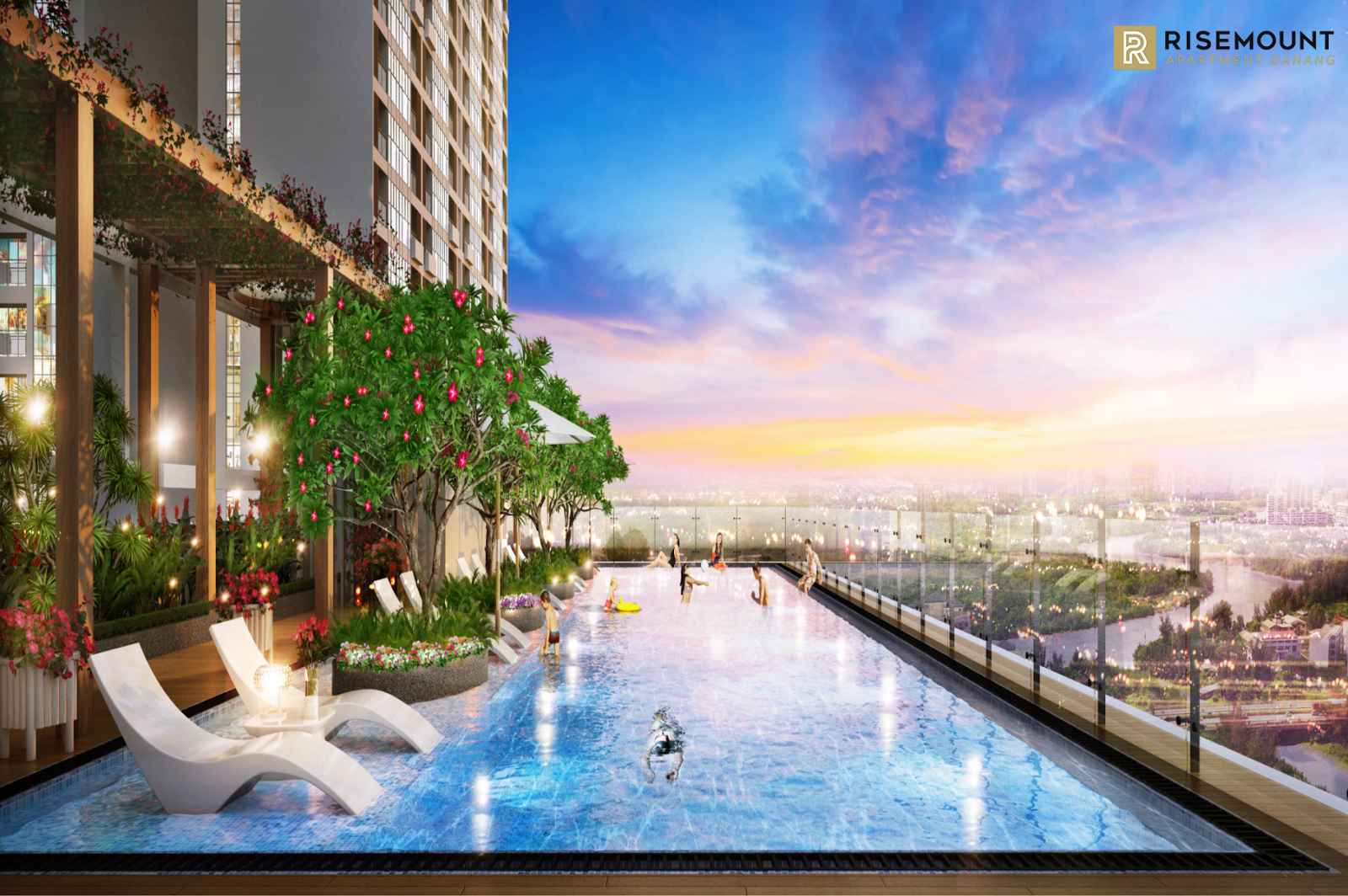 Bể bơi ngoài trời Risemount Apartment Bể bơi ngoài trời Risemount Apartment