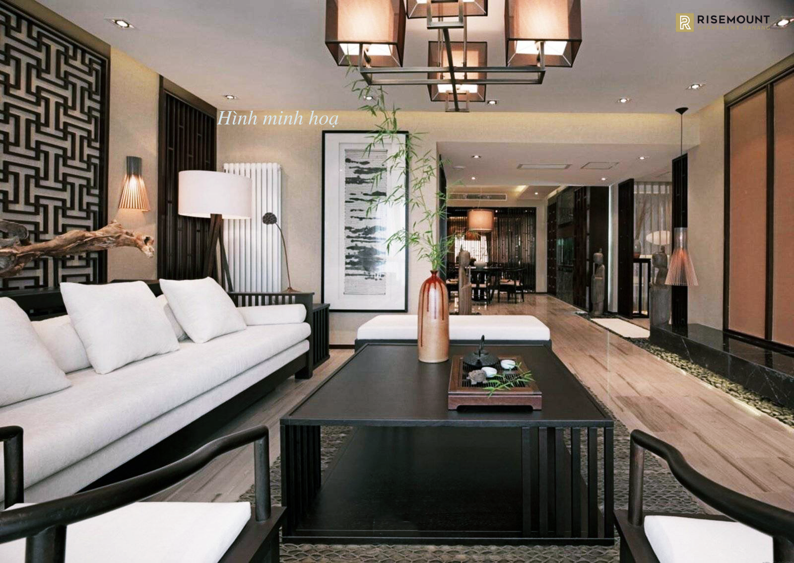 Phòng khách dự án Risemount Apartment Phòng khách dự án Risemount Apartment