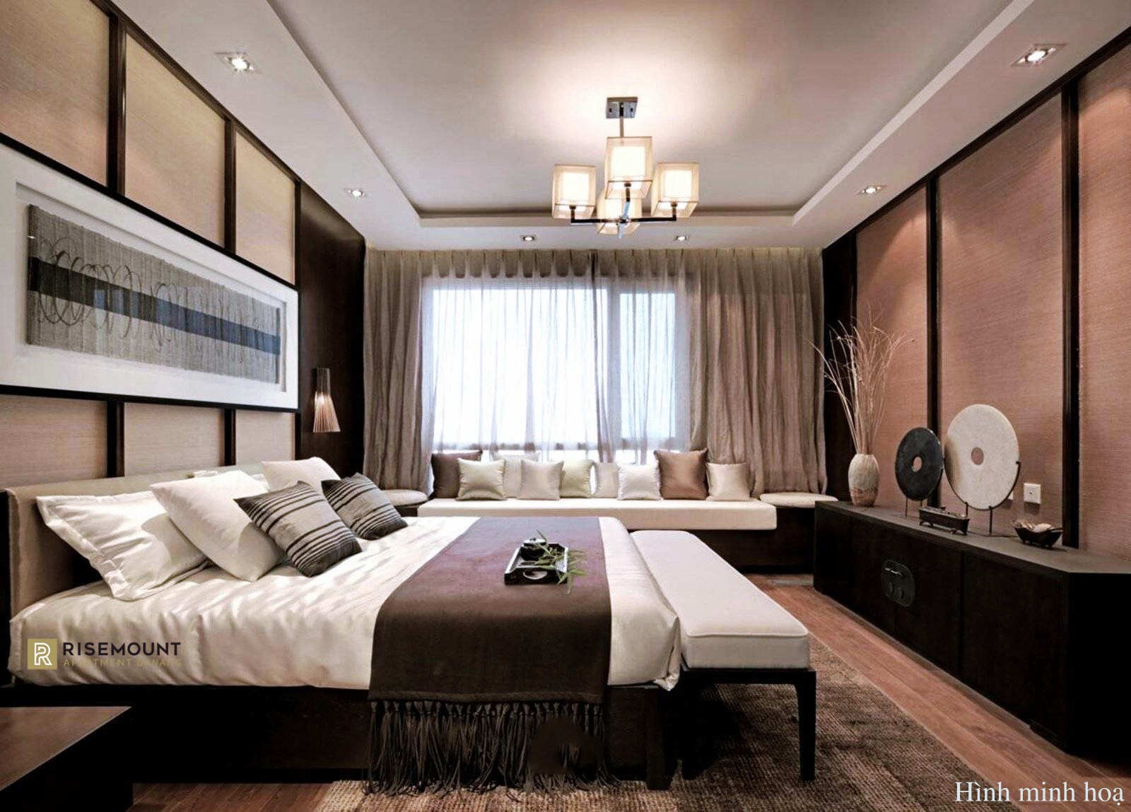 Phòng ngủ dự án Risemount Apartment Phòng ngủ dự án Risemount Apartment