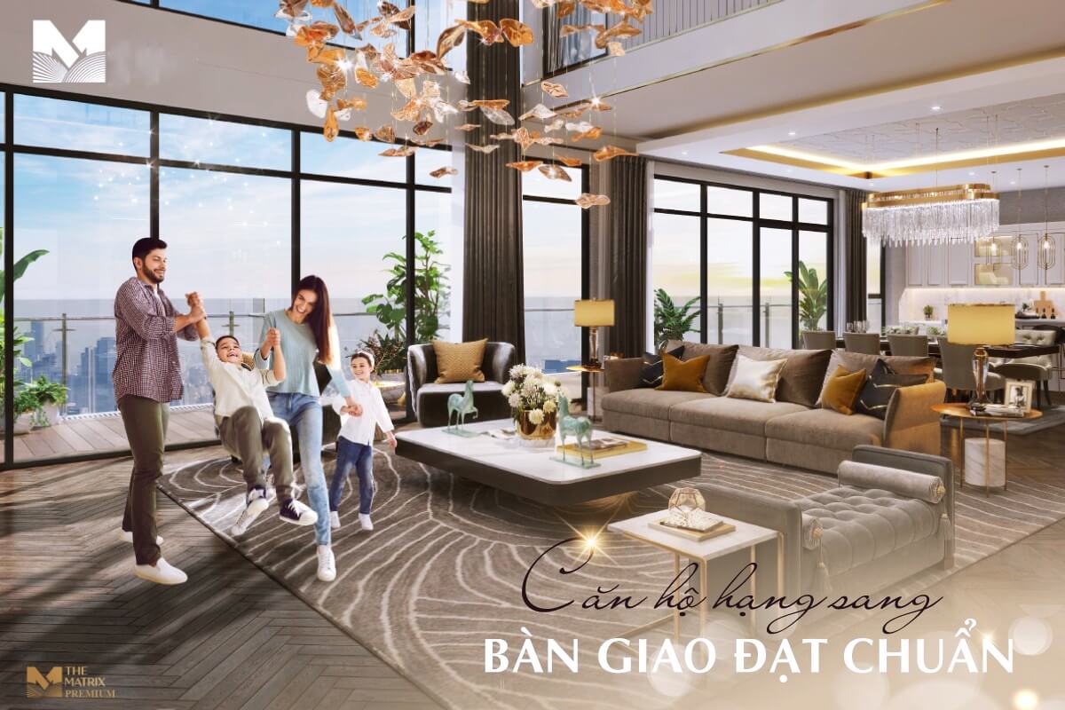 Thiết kế căn hộ đẳng cấp The Matrix Premium Thiết kế căn hộ đẳng cấp The Matrix Premium